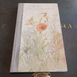 Love For All Seasons Hallmark Crown Edition 1974 Poetry Book Fred Klemushin Art